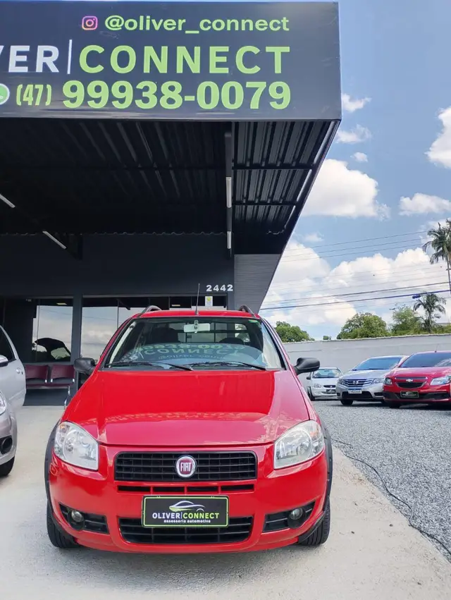 Carro Fiat Strada 2010 Working 1.4 mpi Fire Flex 8V CS