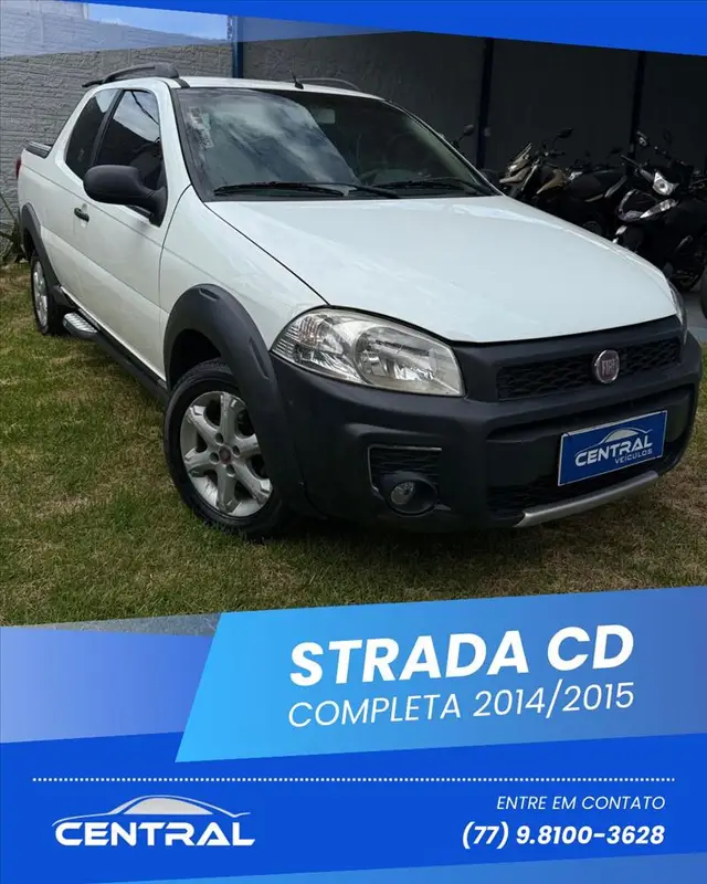 Carro Fiat Strada 2015 Working 1.4 (Flex) (Cabine Dupla)