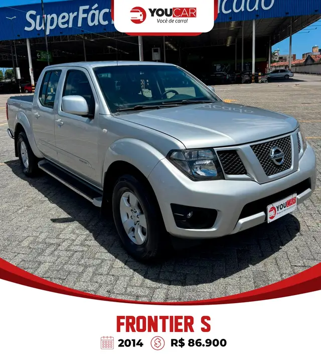 Carro Nissan Frontier 2014 2.5 TD CD 4x4 S