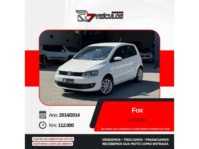 Carro Volkswagen Fox 2014 1.0 TEC (Flex) 4p