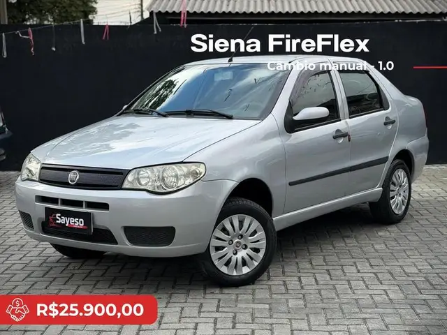 Carro Fiat Siena 2010 Fire 1.0 8V (Flex)