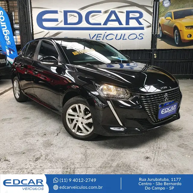 Carro Peugeot 208 2022 Active 1.6 Flex 16V 5p Aut.