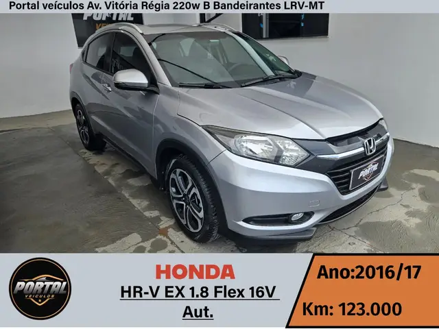 Carro Honda HR-V 2017 EX CVT 1.8 I-VTEC FlexOne