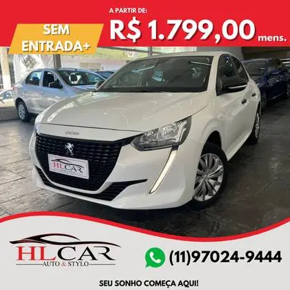 Carro Peugeot 208 2024 Like 1.0