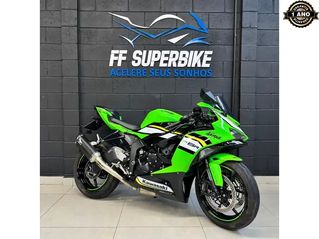 Moto Kawasaki Ninja 2025 ZX-6R