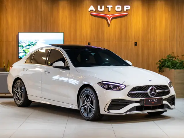 Carro Mercedes-Benz C 200 AMG 2023 AMG Line EQ Boost 1.5 (Aut)