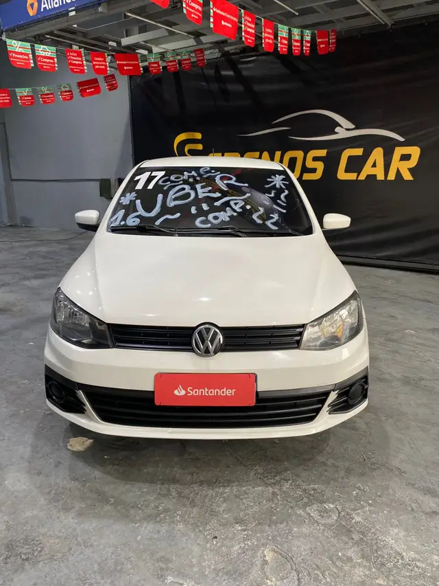 Carro Volkswagen Voyage 2017 1.6 Trendline (Flex)