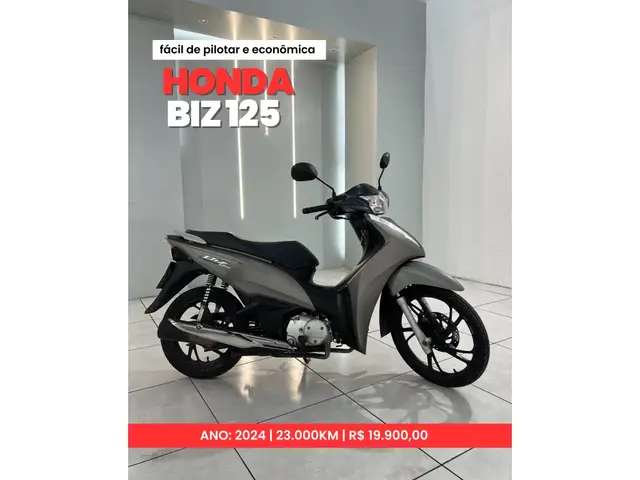 Moto Honda Biz 125i 2024 Flex