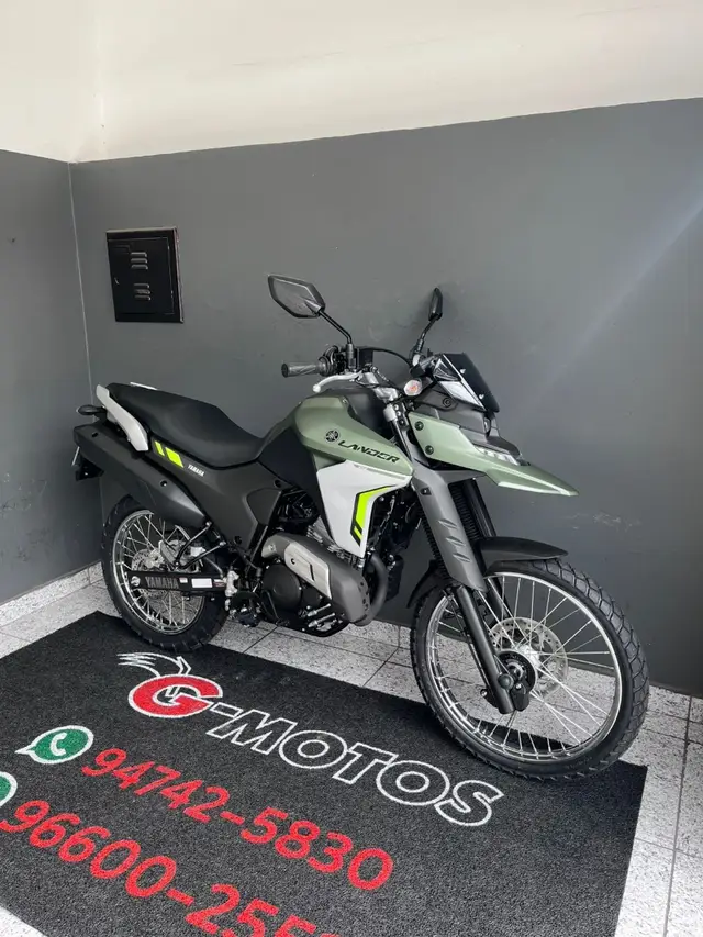 Moto Yamaha XTZ 250 Lander 2025 Connected