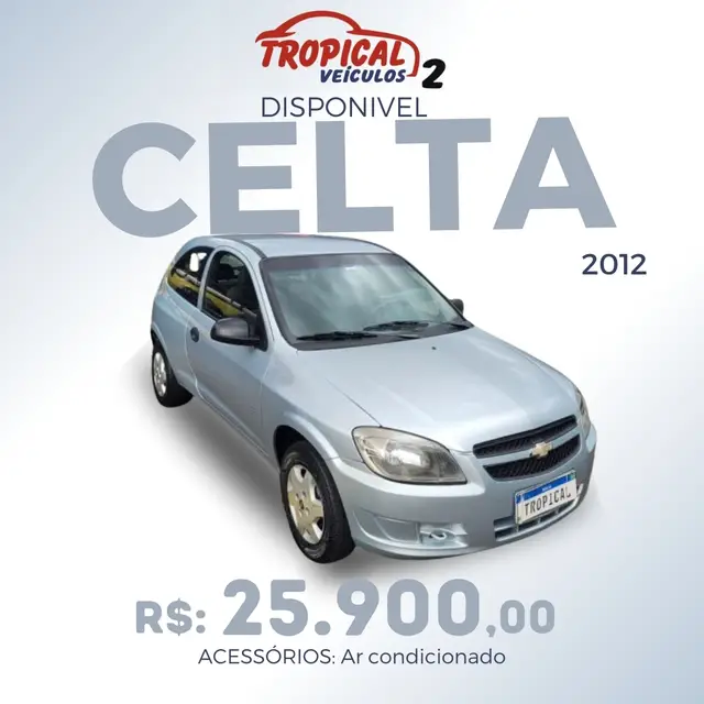 Carro Chevrolet Celta 2012 LS 1.0 (Flex) 2p