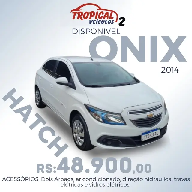 Carro Chevrolet Onix 2014 1.4 LT SPE/4
