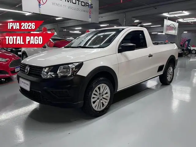 Carro Volkswagen Saveiro 2022 Robust 1.6 MSI CS (Flex)