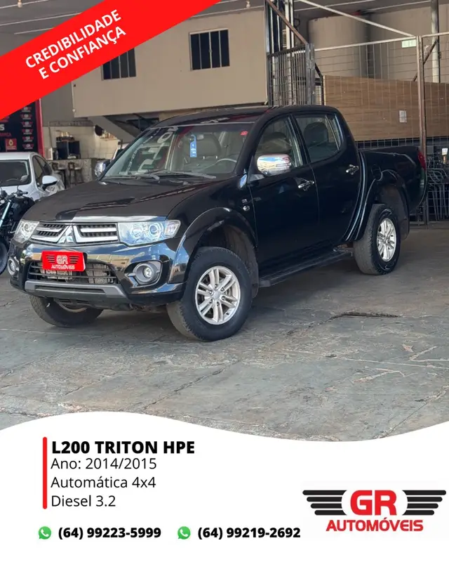 Carro Mitsubishi L200 Triton Sport 2015 3.2 DID-H HPE 4WD (Aut)