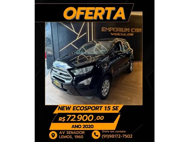 Carro Ford EcoSport 2020 SE 1.5 (Flex)