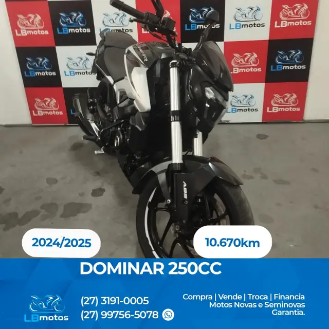 Moto Bajaj Dominar 250 2025 250