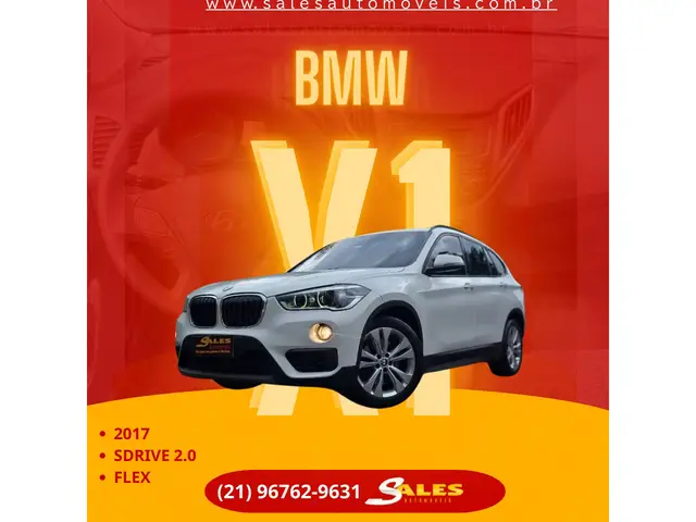 Carro BMW X1 2017 2.0 sDrive20i X-Line ActiveFlex