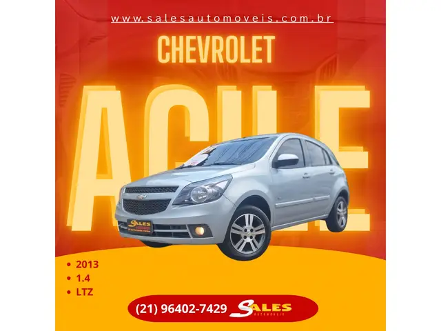 Carro Chevrolet Agile 2013 LTZ 1.4 8V (Flex)