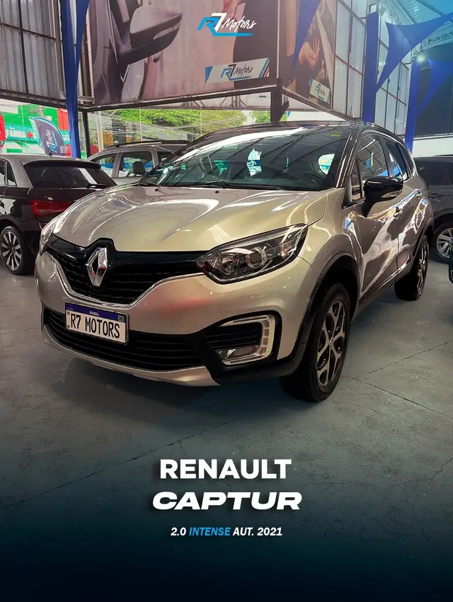Carro Renault Captur 2021 Intense 2.0 16v (Aut) (Flex)