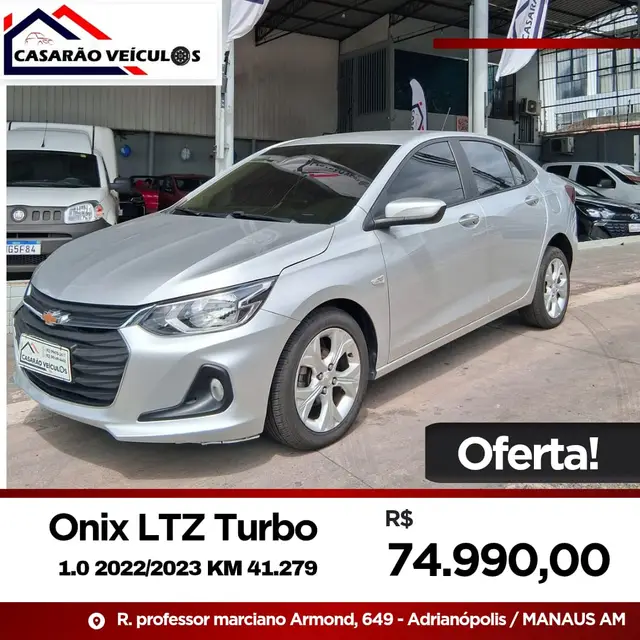 Carro Chevrolet Onix Plus 2023 LTZ 1.0 Turbo (Aut.)