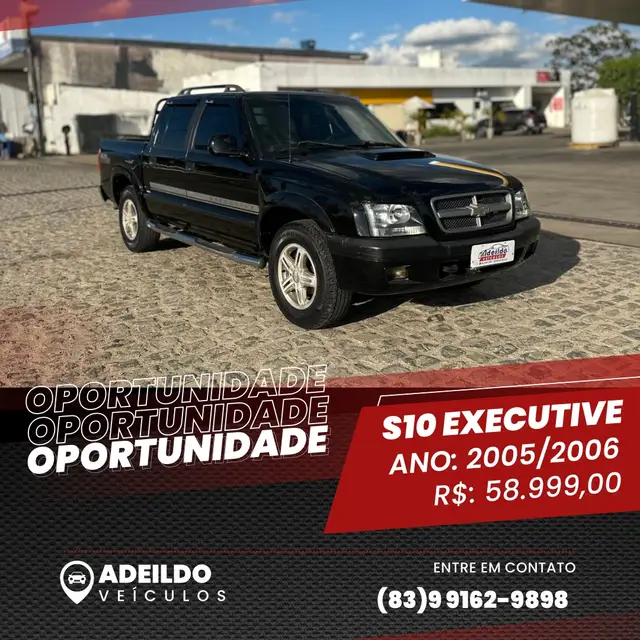 Carro Chevrolet S10 Cabine Dupla 2006 S10 Executive 4x4 2.8 Turbo Electronic (Cab Dupla)