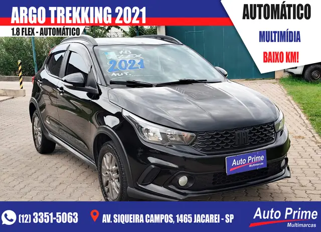 Carro Fiat Argo 2021 Trekking 1.8 (Aut) (Flex)