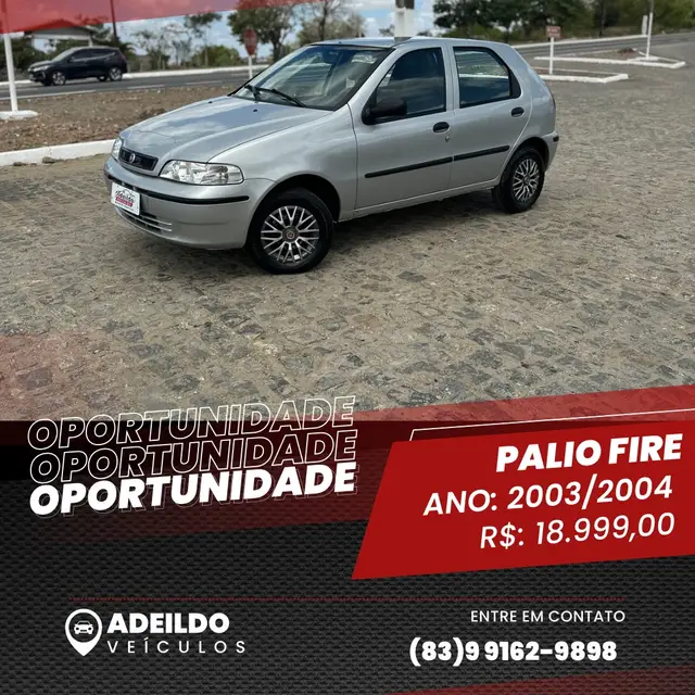 Carro Fiat Palio 2004 Fire 1.0 8V 4p