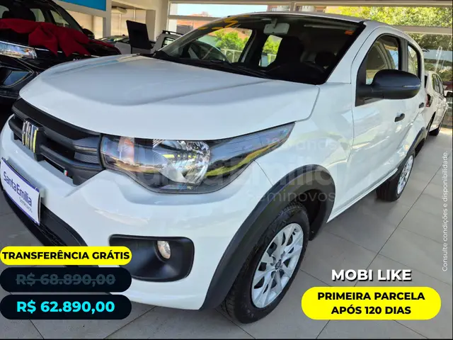 Carro Fiat Mobi 2025 Like 1.0