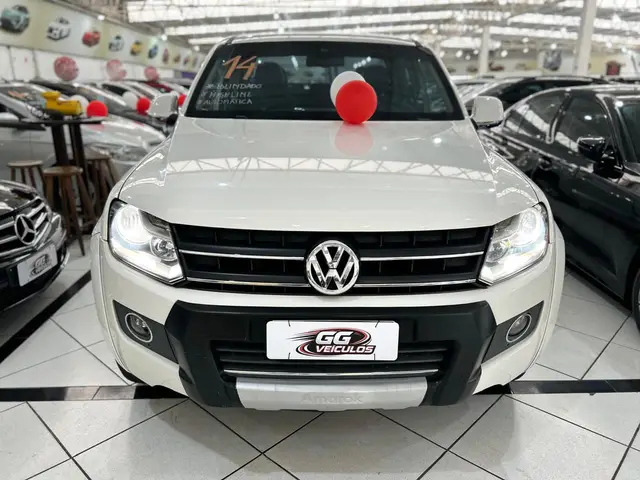 Carro Volkswagen Amarok 2014 2.0 CD 4x4 TDi Highline (Aut)