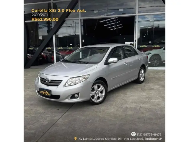 Carro Toyota Corolla 2011 2.0 XEi Multi-Drive S (Flex)