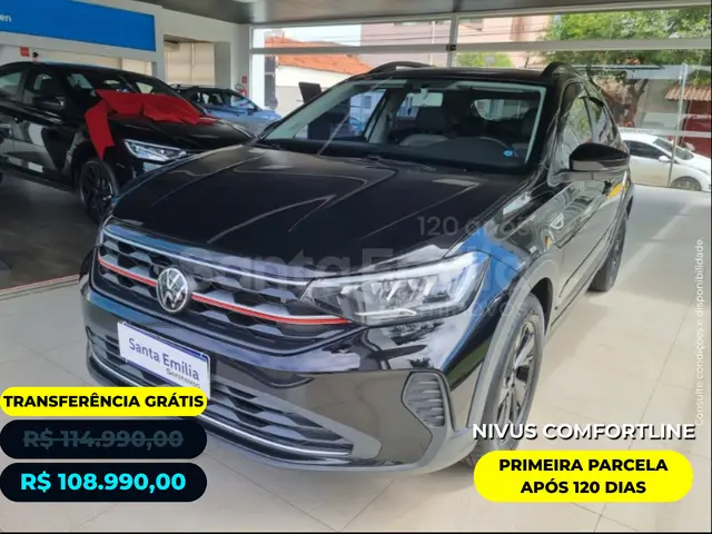 Carro Volkswagen Nivus 2023 Comfortline 200 TSI