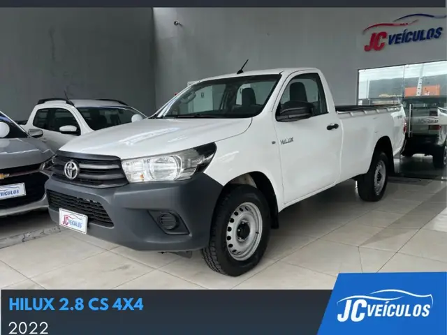 Carro Toyota Hilux Cabine Simples 2022 2.8 TDI CS 4x4