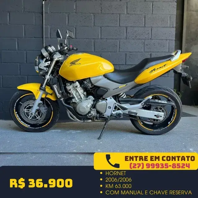 Moto Honda CB 600F 2006 Hornet