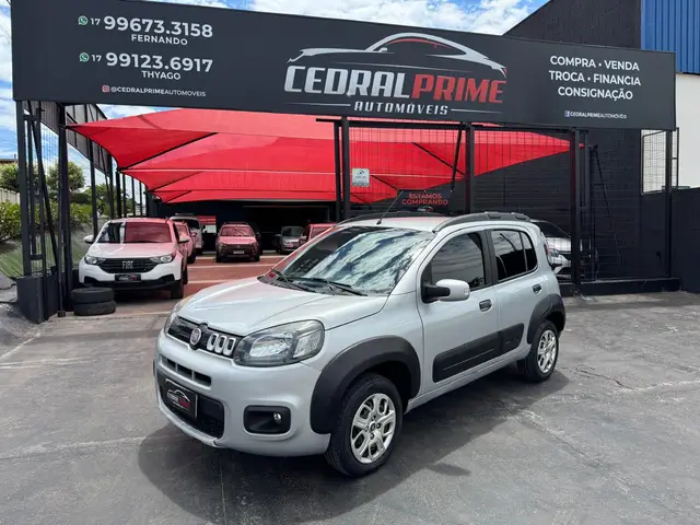 Carro Fiat Uno 2015 Way 1.0 8V (Flex) 4p
