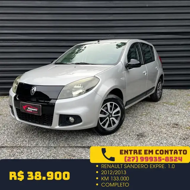 Carro Renault Sandero 2012 Expression 1.0 16V (flex)
