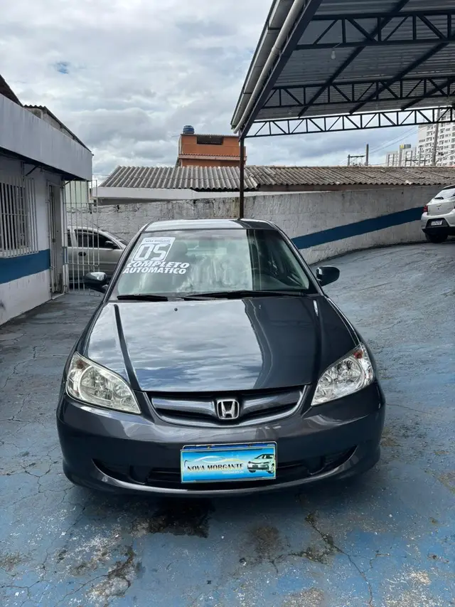 Carro Honda Civic 2005 Sedan LXL 1.7 16V