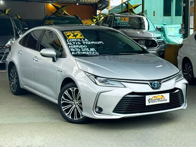 Carro Toyota Corolla 2022 Altis Premium Hybrid 1.8 (Flex) (Aut)