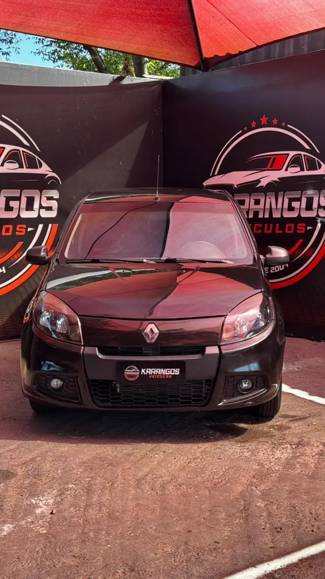 Carro Renault Sandero 2010 Authentique 1.0