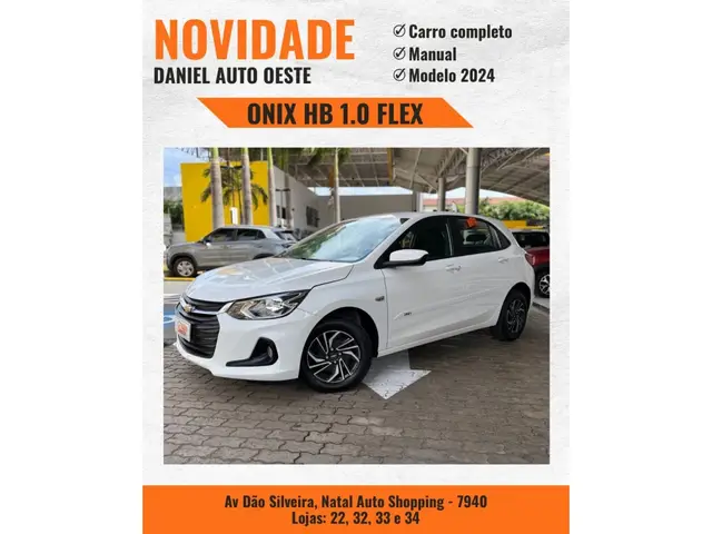 Carro Chevrolet Onix 2024 1.0