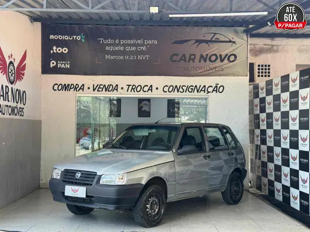Carro Fiat Uno Mille 2008 Fire 1.0 (Flex) 4P