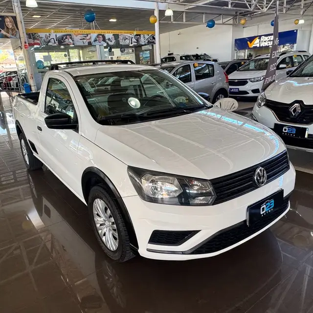 Carro Volkswagen Saveiro 2023 Robust -Total Flex 16V CD