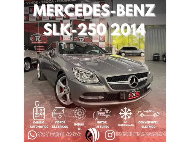 Carro Mercedes-Benz Classe SLK 2014 SLK 250 1.8 CGI