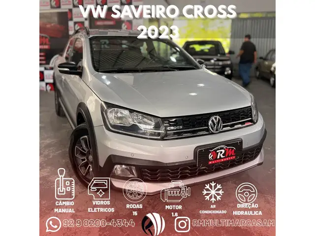 Carro Volkswagen Saveiro 2023 Cross Cabine Dupla