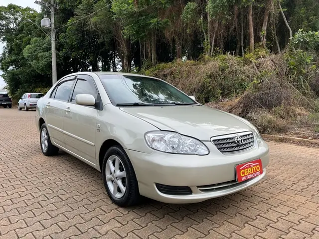 Carro Toyota Corolla 2008 Sedan XLi 1.8 16V (flex)