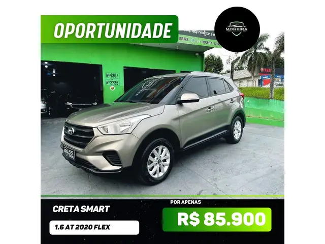 Carro Hyundai Creta 2020 Smart 1.6 (Aut) (Flex)