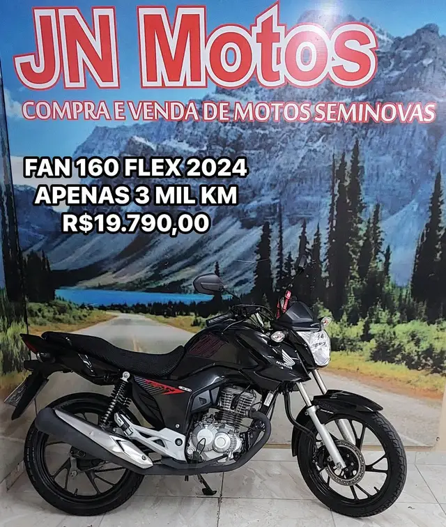 Moto Honda CG 160 2024 Fan