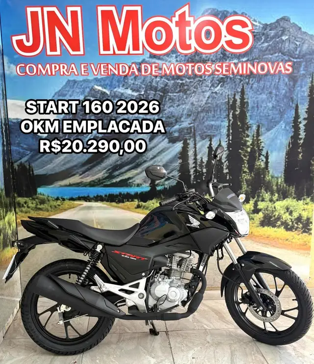 Moto Honda CG 160 2026 Start
