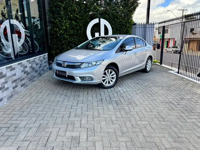 Carro Honda Civic 2014 LXS 1.8 i-VTEC (Aut) (Flex)