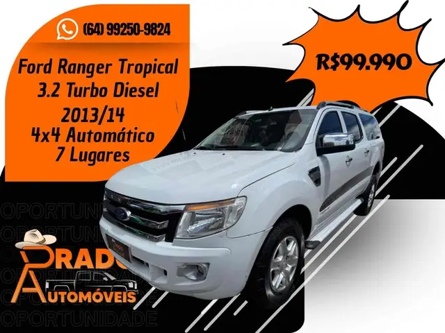 Carro Ford Ranger Cabine Dupla 2014 Ranger TROPICAB 3.2 20V 4X4 TB Diesel