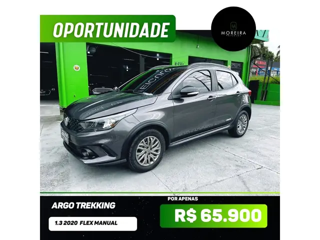 Carro Fiat Argo 2020 1.3 Trekking (Flex)