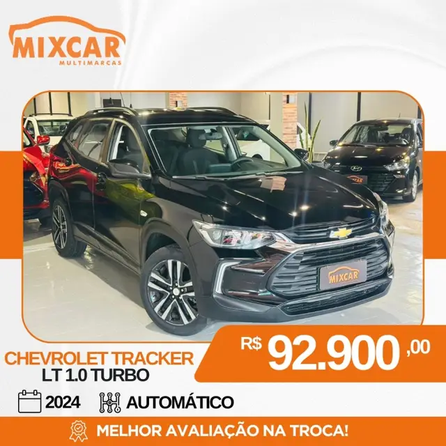Carro Chevrolet Tracker 2024 LT 1.0 Turbo (Aut.)